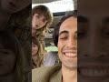 Måneskin I Wanna Be Your Slave funny moment in the car