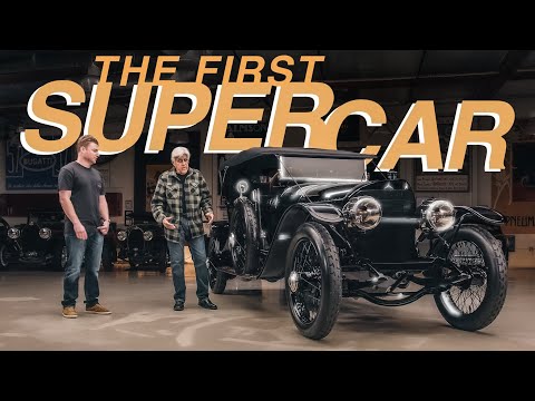 Jay Leno Drives the First Supercar: 1913 Mercedes 3795 Double Phaeton Torpedo | Jay Leno's Garage