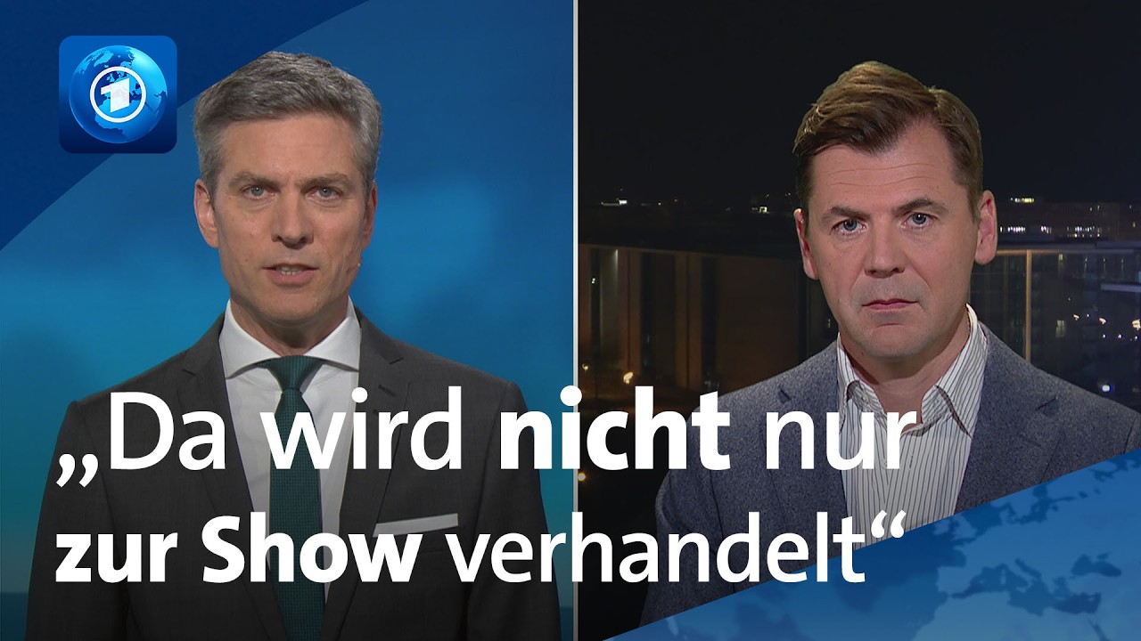 Was ist von den Verhandlungen zwischen den USA und Iran zu erwarten? I tagesthemen Interview