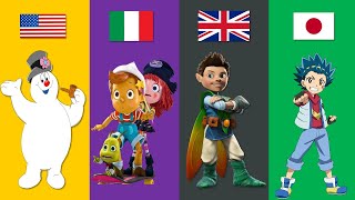 Cartoons From Different Countries | Pt.42