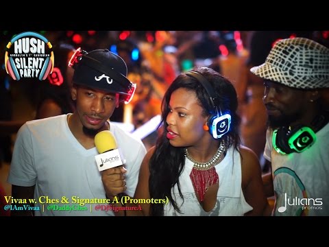 2015 Hush - Caribbean Silent Party NY Highlights w. Vivaa (The Original Caribbean Silent Party)