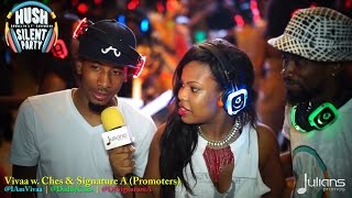 2015 Hush - Caribbean Silent Party NY Highlights w. Vivaa (The Original Caribbean Silent Party)