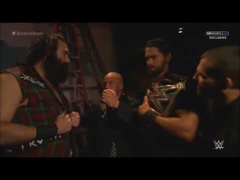Thumbnail for Seth Rollins Luke Harper Backstage Segment  Smackdown, April 23, 2015 by Luke