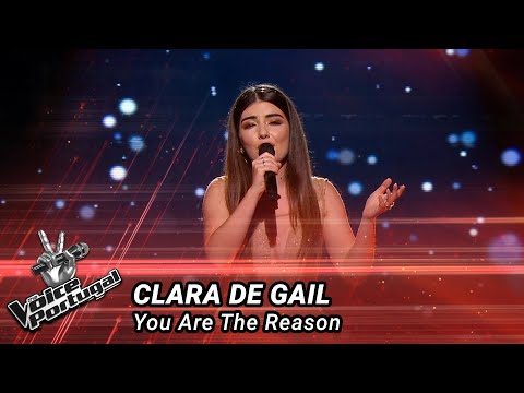 Clara de Gail - "You Are The Reason" | Live Show | The Voice PT