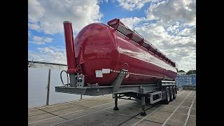 Feldbinder KIP 60M3 electro/ alu wheels silo tank trailer | Image 4 - Autoline