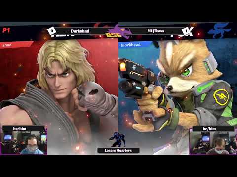 Darkshad (Shulk/Ken/Wolf) vs MU|Thass (Fox) SB Dark Samus Losers Quarters