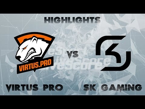 VIRTUS PRO vs SK GAMING @ ELEAGUE Major 2017 Atlanta Quaterfinal