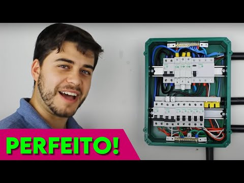 Como MONTAR QUADRO DISTRIBUIÇÃO 220V BIFÁSICO (PROFISSIONAL)