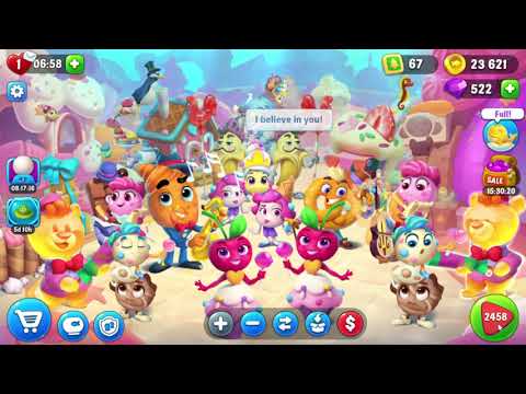 Fishdom 2458 Hard Level - NO BooSTERS