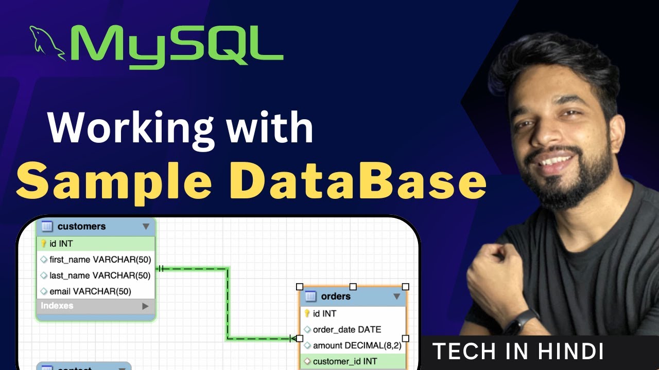 SAMPLE MySQL Database | How to IMPORT Database? | MPrashant