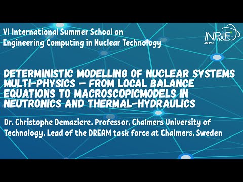 , title : 'Deterministic modelling of nuclear systems multi-physics'
