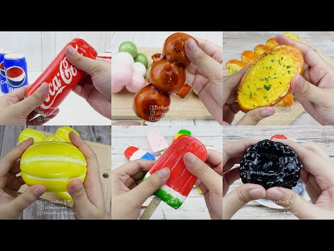 😴1Hour Clay Cracking Compilation #5 - Stress Relief II Insomnia treatment II ASMR