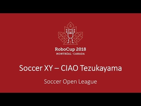 RoboCup Junior Canada 2018 - Soccer Open: Soccer XY - CIAO Tezukayama (12:2)