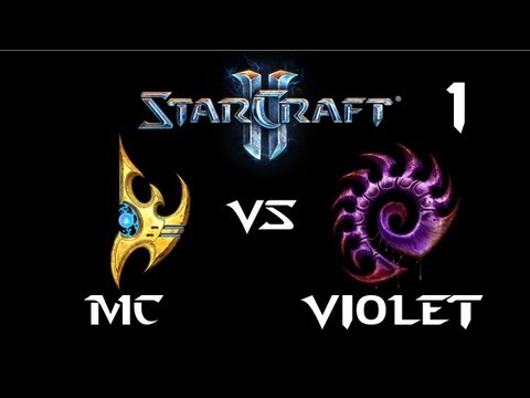 StarCraft 2 - MC [P] vs Violet [Z] G1 (Commentary)