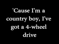 Alan Jackson- Country Boy w/lyrics