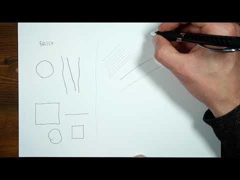 Die Grundlagen des Zeichnens - Wie zeichne ich gerade Linien, Kurven und Kreise?
