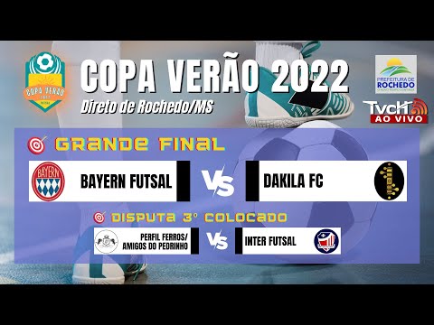Grande Final da Copa Verão 2022 - 27/08/22 - Rochedo/MS - TVCH AO VIVO