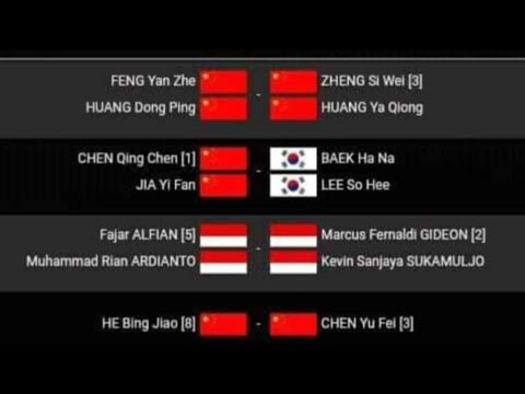 Jadwal  final denmark open  all indonesia final  minggu 2022