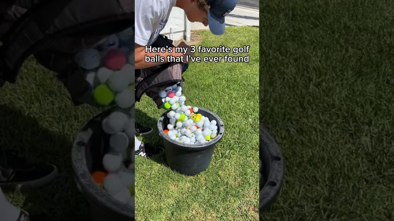 My top 3 golf balls I have found!