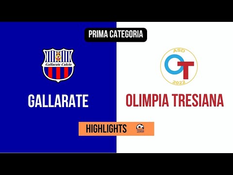 [HIGHLIGHTS] Prima Categoria 17^ Giornata 2022/2023 - Gallarate - Olimpia Tresiana