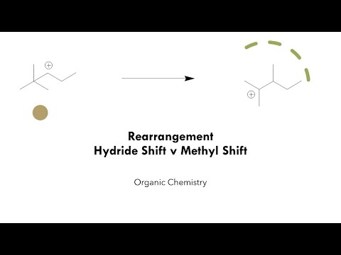 Hydride shift v Methyl shift in Rearrangement reactions