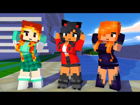 APHMAU ULTIMA SUPER IDOL SHUFFLE DANCE LUCINDA AND KIM - MINECRAFT ANIMATION #shorts