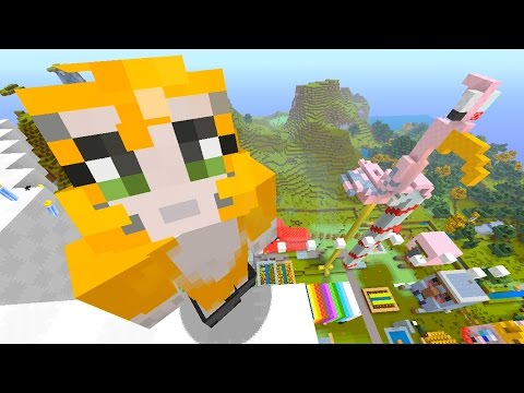 Minecraft Xbox - Quest To Build A Flamingo Face (164)