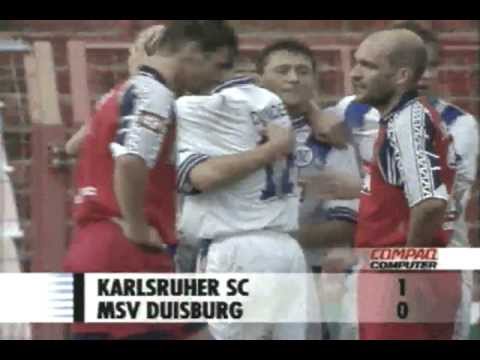 Karlsruher SC - MSV Duisburg 1:0 Saison 96-97 14.09.1996 6. Spieltag