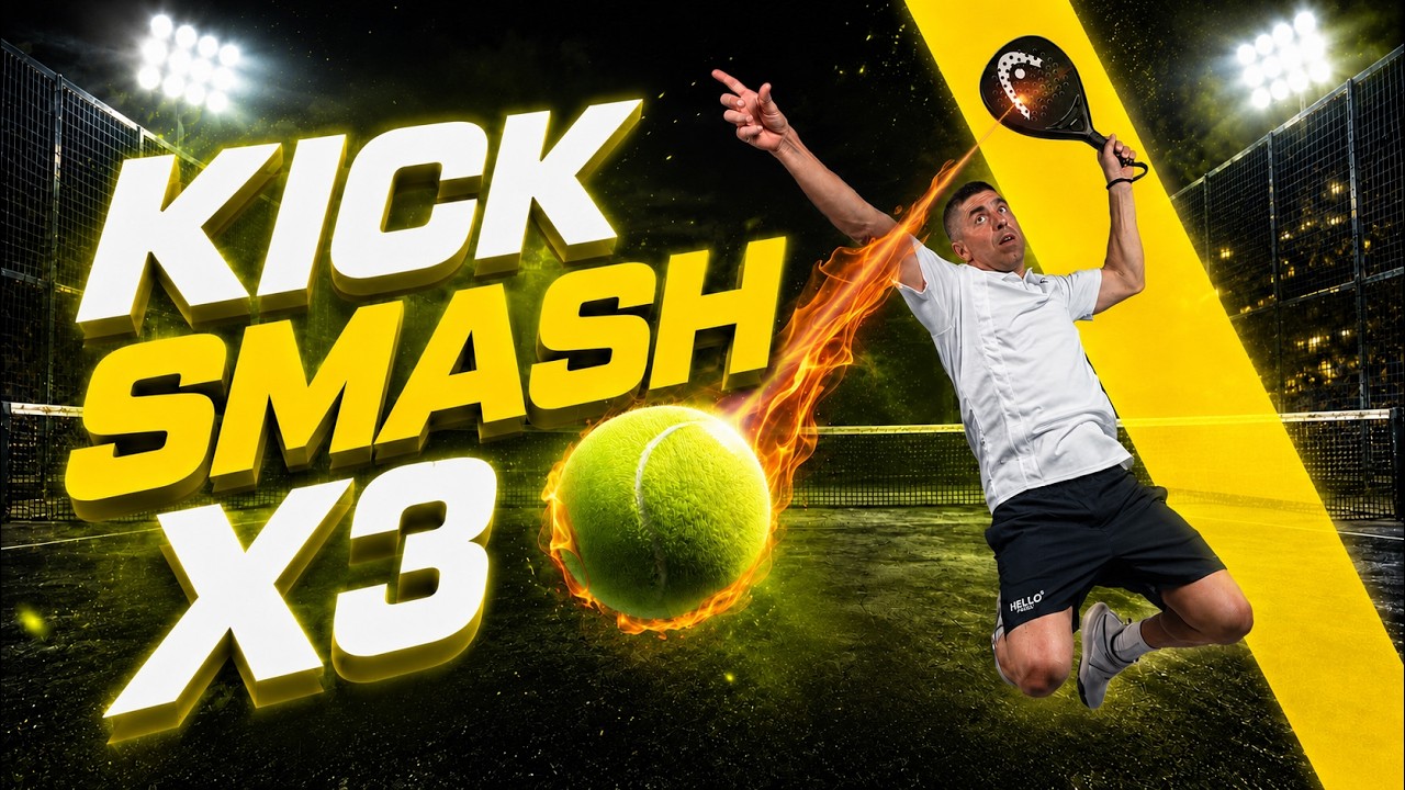 Kick smash: angle and bounce point control