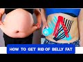 HOW To Lose Belly Fat Without Exercise And Surgery Lymphatic Drainage Kinesio Tape For Big Stomach