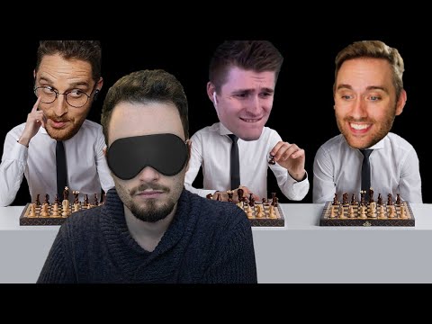 Can 3 Streamers Beat 1 Blindfolded Master?