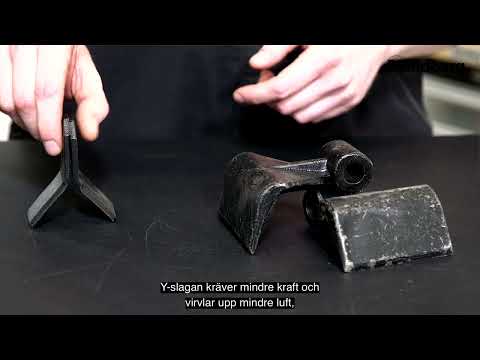 ROTH slaghack med hydraulisk arm - 180 cm