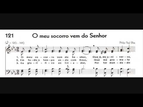 Hinário 5 CCB - Hino 121 - O meu socorro vem do Senhor - Strings - Teclado Yamaha PSR S670