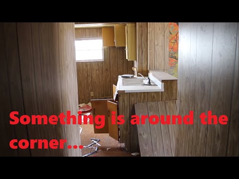 something's not right while exploring abandoned house