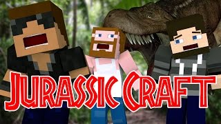 Dinosaur Attack &quot;Jurassic World&quot; Ep.1 &quot;Jurassic Craft Roleplay&quot;
