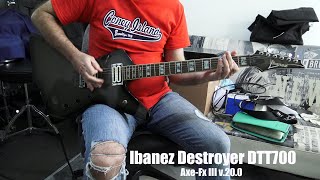 Video thumbnail for NGD : Ibanez Destroyer DTT700 by thibderob
