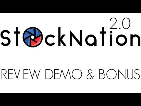 StockNation 2.0 Review Demo Bonus - 25,000+ HD Stock Videos WITH Inbuilt Video Editor Video