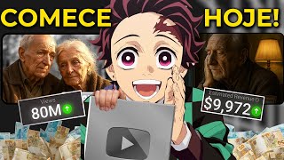 Clonei um Canal Dark Gringo que Fatura $8000/Mês Usando IA Grátis (Monetiza Rápido)