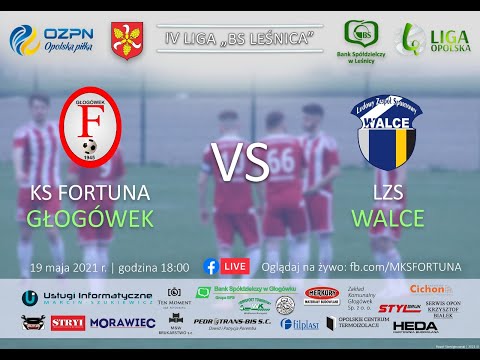 KS Fortuna Głogówek 🆚 LZS Walce - mecz