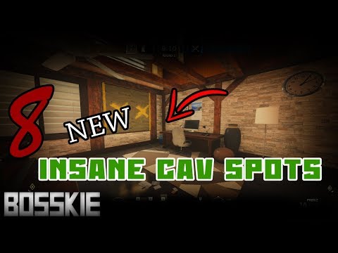 8 Insane Caveira Spots | Tips and Tricks | Tom Clancy's Rainbow Six Siege | Bosskie