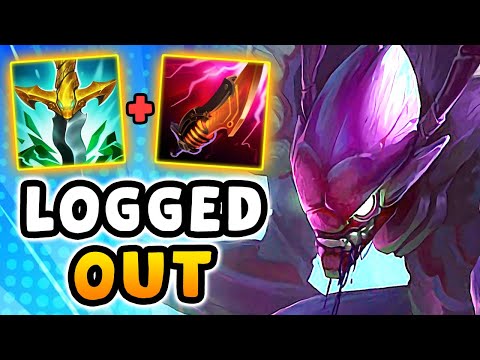 I BROKE THEIR MID LANER WITH KHA’ZIX (the bug 1v9 special)