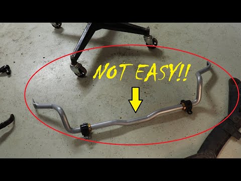 Installing a Whiteline Front Sway Bar On a Mazdaspeed3