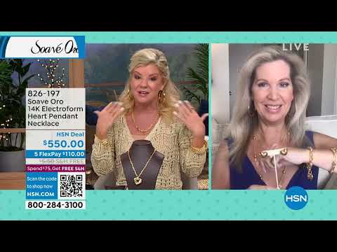 HSN | Soave Oro Italian Gold Jewelry 01.06.2023 - 03 PM