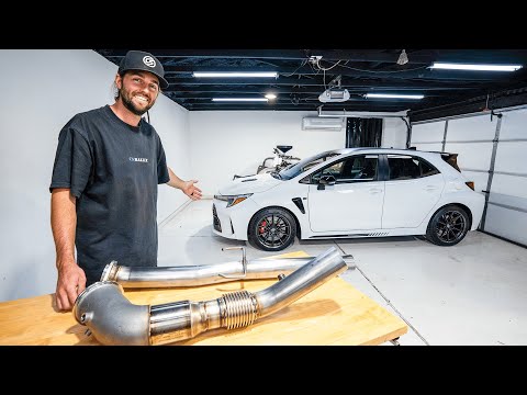 OTL Performance Downpipe Install GR Corolla