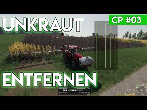 Einfach Unkraut entfernen ►LS19 Courseplay Tutorial #03