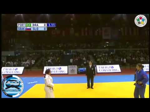 Judo Grand Prix Dusseldorf 2012 Final -70kg PORTELA (BRA)-SRAKA Rasa (SLO)