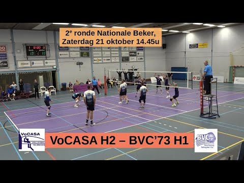 VoCASA H2 - BVC'73 H1 (Bekerronde 21 okt 2023) Nijmegen