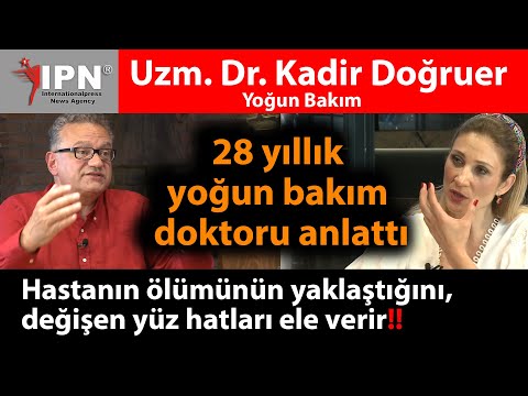 28 yıllık yoğun bakım doktoru anlattı Hastanın ölümünün yaklaştığını, değişen yüz hatları ele verir