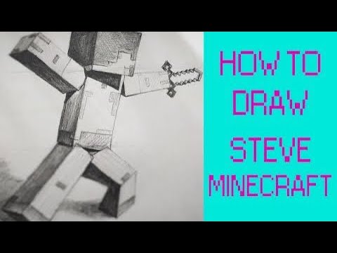 Insane Tutorial: Drawing Minecraft Characters - Steve's Epic Revenge