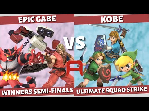 ANIME HOUSTON 2021 - Winners Semi-Finals: EPIC GABE VS KOBE - SSBU SQUAD STRIKE